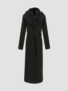 Gorski Women's Cashmere and Wool Coat with Detachable Collar