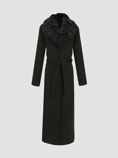 Gorski Women's Cashmere and Wool Coat with Detachable Collar