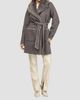 Gorski Women's Cashmere and Wool Stroller with Shearling Lamb Collar - 2