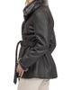 Gorski Women's Merino Shearling Lamb Jacket with Whipstitch Trim - 4