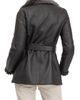 Gorski Women's Merino Shearling Lamb Jacket with Whipstitch Trim - 5