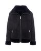 Gorski Women's Merino Shearling Lamb Zip Coat - 6