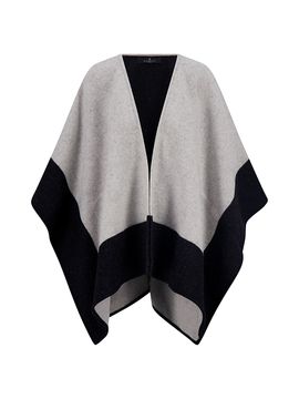 Gorski Women's Reversible Select Wool Cape