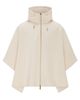 Gorski Women's Select Cashmere and Wool Blend Cape with Down Filled Hood - 1