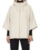 Gorski Women's Select Cashmere and Wool Blend Cape with Down Filled Hood - 2