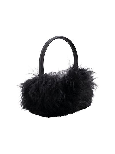 Gorski Women's Select Lamb Earmuffs with Leather Frame