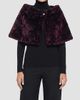 Gorski Women's Select Lamb Rose Cut Capelet - 3