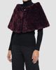 Gorski Women's Select Lamb Rose Cut Capelet - 4