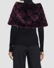 Gorski Women's Select Lamb Rose Cut Capelet - 5