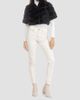 Gorski Women's Select Shearling Lamb Diagonal Bolero with Cropped Sleeves - 2