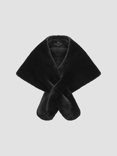 Gorski Women's Select Shearling Lamb Stole