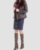 Gorski Women's Toscana Shearling Lamb Reversible Coat - 2