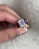 GOSHWARA GOSHWARA Gossip 18k Gold Moon Quartz & Iolite Diamond Ring - 2