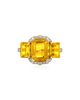 GOSHWARA GOSHWARA Gossip 18k Gold Opal & Diamond 3-Stone Ring - 1