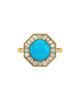 GOSHWARA GOSHWARA Rock n Roll 18k Gold Opal & Diamond Ring - 1
