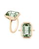 Goshwara Women's Manhattan 18K Yellow Gold & Prasiolite Ring - 2