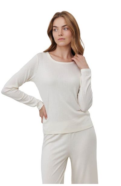 Gottex Beach Life Gottex Beach Life Daydream Pointelle Loungewear Top