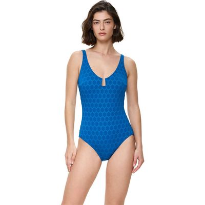Gottex Gottex Chained Reaction Textured U Wire One Piece