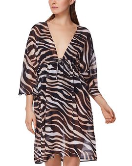 Gottex Gottex Nambiti Tie Waist Beach Dress Swim Cover Up