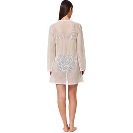Gottex Gottex Plantopia Crochet Mini Dress Cover-Up