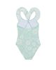 Gottex Kids Gottex Kids Girls' California Dreams Textured Square Neck Ruffle One Piece - 2
