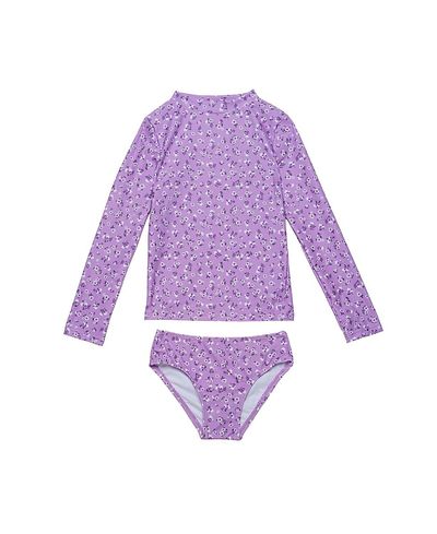 Gottex Kids Gottex Kids Girls' Ditsy Floral Long Sleeve Rash Guard Set