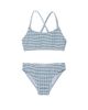 Gottex Kids Gottex Kids Girls' Forever Gingham Textured Criss Cross Strap Swim Set - 1