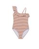 Gottex Kids Gottex Kids Girls' Forever Gingham Textured Ruffle Asymmetrical One Piece - 1