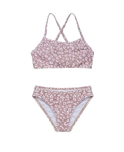 Gottex Kids Gottex Kids Girls' Leopard Love Criss Cross Strap Swim Set