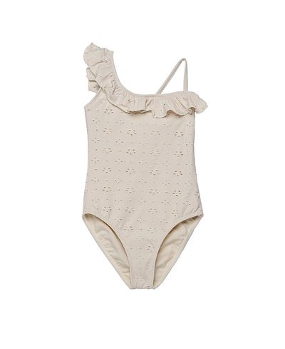 Gottex Kids Gottex Kids Girls' Little Lace Ruffle Asymmetrical One Piece