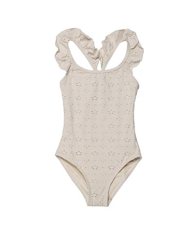 Gottex Kids Gottex Kids Girls' Little Lace Ruffle Criss Cross Back One Piece