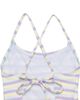 Gottex Kids Gottex Kids Girls' Lollipop Textured Criss Cross Back Adjustable One Piece - 3