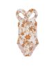 Gottex Kids Gottex Kids Girls' Nostalgic Bloom Square Neck Ruffle One Piece Swimsuit - 1