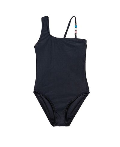 Gottex Kids Gottex Kids Girls' Sun Beading Asymmetrical Beaded One Piece