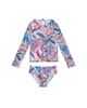 Gottex Kids Gottex Kids Girls' Tropic Fun Long Sleeve Rash Guard Set - 1