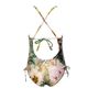 Gottex Kids Gottex Kids Jungle Treasure Criss Cross Back Adjustable One Piece Swimsuit - 2