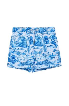 Gottex Kids Gottex Kids Summer Toile Drawstring Swim Shorts Swimsuit