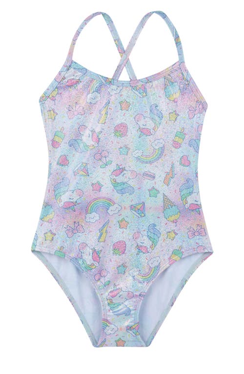 Gottex Kids Gottex Kids Unicorn Squad Criss Cross Back One Piece