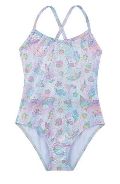Gottex Kids Gottex Kids Unicorn Squad Criss Cross Back One Piece
