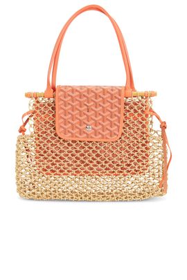 goyard Goyard Raffia Aligre Tote Bag