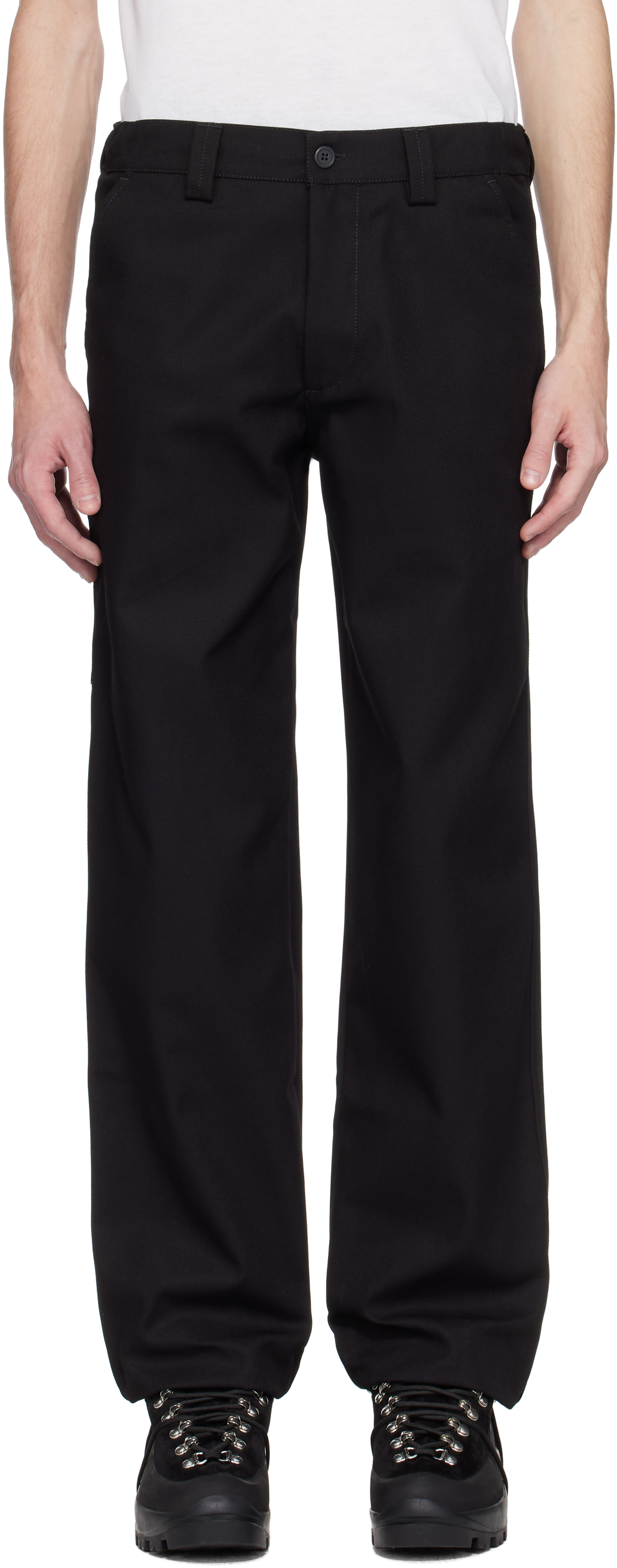 GR10K - Gray Shank Structured Cargo Pants