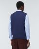GR10K GR10K Embroidered cotton sweater vest - 4