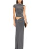 Grace Ling Grace Ling Relic Charms Draped Maxi Skirt - 5