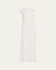 GRACE LING Relic Charms Gathered Jersey Maxi Dress - 1