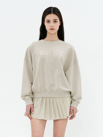 GRACE U Shara Sweatshirt_Beige