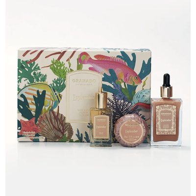 GRANADO GRANADO Esplendor Highlighter + Perfume + Bar Soap Kit