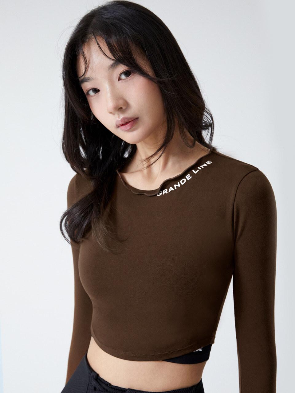 GRANDE LINE Slim Wave Long Sleeve Yoga