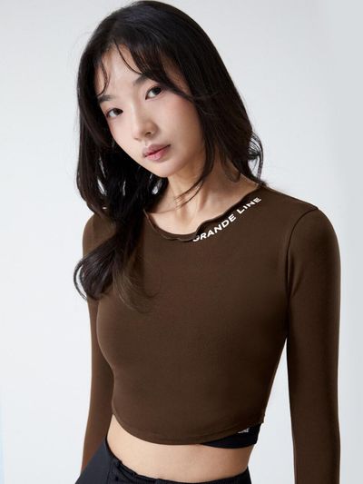 GRANDE LINE Slim Wave Long Sleeve Yoga