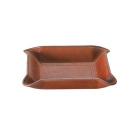 Graphic Image Graphic Image Small Leather Valet Tray