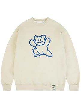 GRAVER Unisex Big Line B Embroidered Sweatshirt